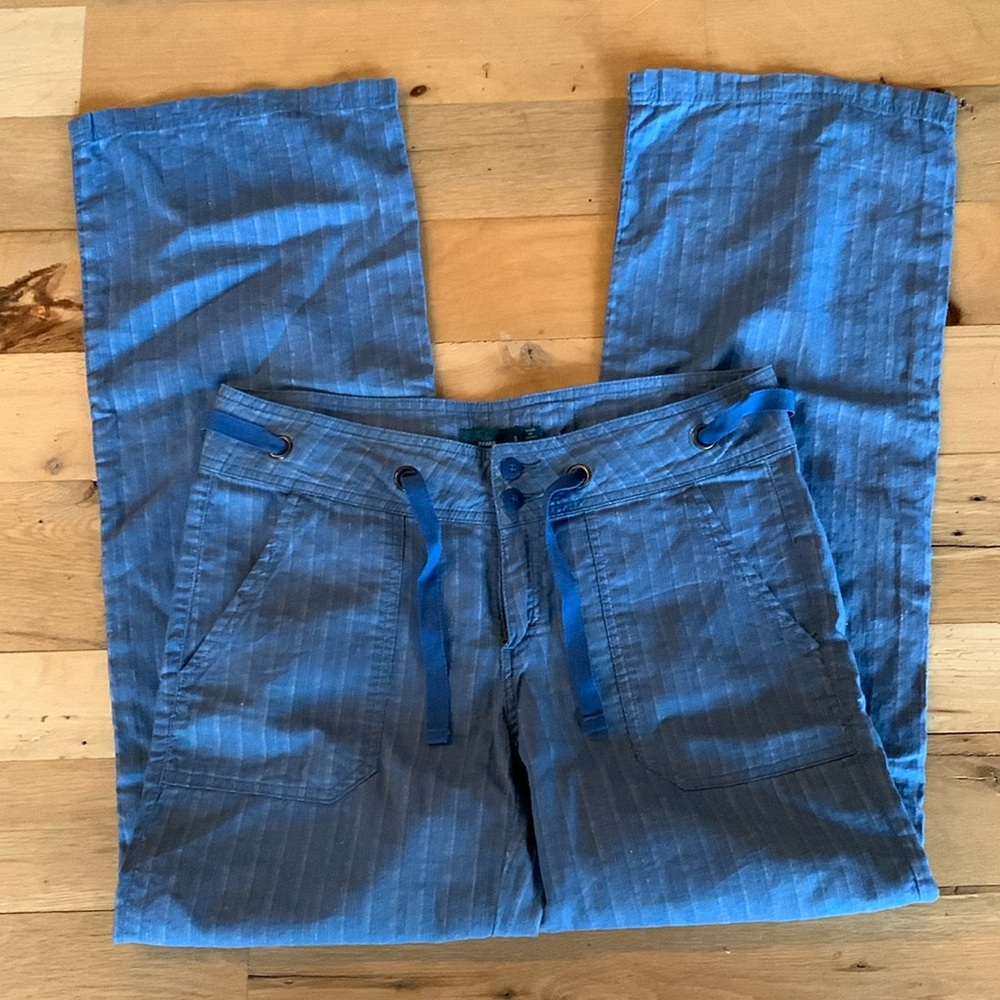 Prana Blue Wide Leg Pants